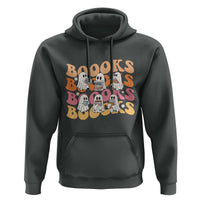 Bookish Ghost Halloween Hoodie Funny Book Lover And Spooky Squad - Wonder Print Shop