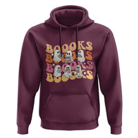 Bookish Ghost Halloween Hoodie Funny Book Lover And Spooky Squad - Wonder Print Shop
