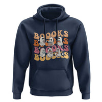 Bookish Ghost Halloween Hoodie Funny Book Lover And Spooky Squad - Wonder Print Shop