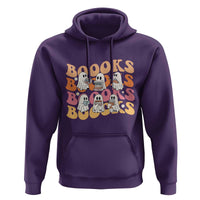 Bookish Ghost Halloween Hoodie Funny Book Lover And Spooky Squad - Wonder Print Shop