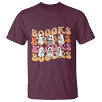 Bookish Ghost Halloween T Shirt Funny Book Lover And Spooky Squad - Wonder Print Shop
