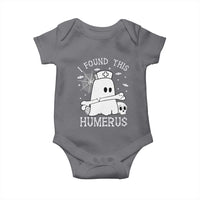 Cute Halloween Nurse I Found This Humerus Ghost Bone Pun Baby Onesie - Wonder Print Shop
