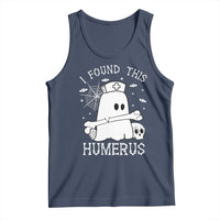 Cute Halloween Nurse I Found This Humerus Ghost Bone Pun Tank Top - Wonder Print Shop
