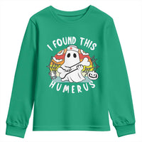 Halloween Ghost Nurse Youth Sweatshirt I Found This Humerus Bone Pun - Wonder Print Shop