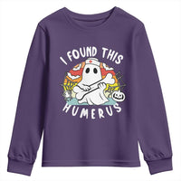 Halloween Ghost Nurse Youth Sweatshirt I Found This Humerus Bone Pun - Wonder Print Shop