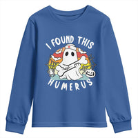 Halloween Ghost Nurse Youth Sweatshirt I Found This Humerus Bone Pun - Wonder Print Shop