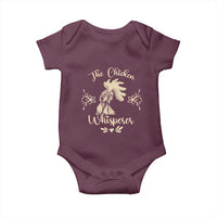 Funny Chicken Lover Gift Baby Onesie The Chicken Whisperer - Wonder Print Shop