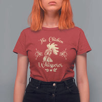 Funny Chicken Lover Gift T Shirt For Women The Chicken Whisperer - Wonder Print Shop