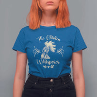 Funny Chicken Lover Gift T Shirt For Women The Chicken Whisperer - Wonder Print Shop