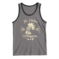 Funny Chicken Lover Gift Tank Top The Chicken Whisperer - Wonder Print Shop