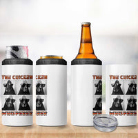 Funny Farm Animal Gift 4 in 1 Can Cooler Tumbler The Chicken Whisperer