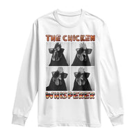 Funny Farm Animal Gift Long Sleeve Shirt The Chicken Whisperer - Wonder Print Shop