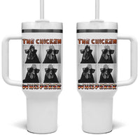 Funny Farm Animal Gift Tumbler With Handle The Chicken Whisperer