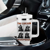 Funny Farm Animal Gift Tumbler With Handle The Chicken Whisperer