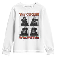 Funny Farm Animal Gift Youth Sweatshirt The Chicken Whisperer - Wonder Print Shop