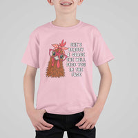 Funny Chicken Lover Gift T Shirt For Kid She Is Beauty And Grace She Will Peck You In The Face - Wonder Print Shop