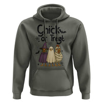 Funny Halloween Chicken Hoodie Chick Or Treat Spooky Gift - Wonder Print Shop