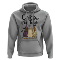 Funny Halloween Chicken Hoodie Chick Or Treat Spooky Gift - Wonder Print Shop