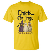 Funny Halloween Chicken T Shirt Chick Or Treat Spooky Gift - Wonder Print Shop