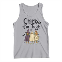 Funny Halloween Chicken Tank Top Chick Or Treat Spooky Gift - Wonder Print Shop