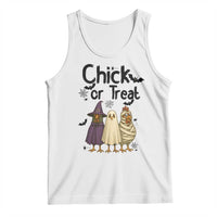 Funny Halloween Chicken Tank Top Chick Or Treat Spooky Gift - Wonder Print Shop
