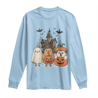 Halloween Chicken Cosplay Long Sleeve Shirt Funny Farm Life Gift - Wonder Print Shop