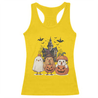 Halloween Chicken Cosplay Racerback Tank Top Funny Farm Life Gift - Wonder Print Shop