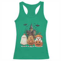Halloween Chicken Cosplay Racerback Tank Top Funny Farm Life Gift - Wonder Print Shop