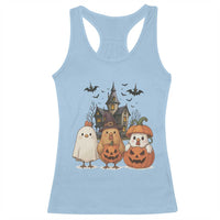 Halloween Chicken Cosplay Racerback Tank Top Funny Farm Life Gift - Wonder Print Shop