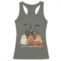 Halloween Chicken Cosplay Racerback Tank Top Funny Farm Life Gift - Wonder Print Shop