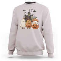 Halloween Chicken Cosplay Sweatshirt Funny Farm Life Gift - Wonder Print Shop
