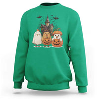 Halloween Chicken Cosplay Sweatshirt Funny Farm Life Gift - Wonder Print Shop