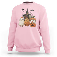 Halloween Chicken Cosplay Sweatshirt Funny Farm Life Gift - Wonder Print Shop