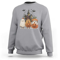 Halloween Chicken Cosplay Sweatshirt Funny Farm Life Gift - Wonder Print Shop