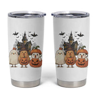 Halloween Chicken Cosplay Tumbler Cup Funny Farm Life Gift