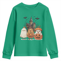 Halloween Chicken Cosplay Youth Sweatshirt Funny Farm Life Gift - Wonder Print Shop