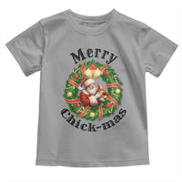 Funny Christmas Chicken Lovers Toddler T Shirt Merry Chickmas Santa Gift - Wonder Print Shop