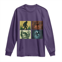 Mothman Bigfoot Chupacabra Jersey Devil Long Sleeve Shirt Cryptid Legends Gift - Wonder Print Shop