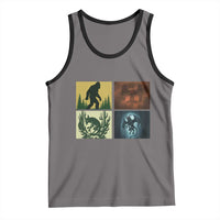 Mothman Bigfoot Chupacabra Jersey Devil Tank Top Cryptid Legends Gift - Wonder Print Shop