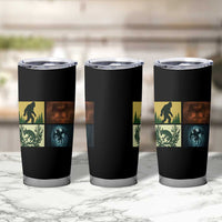 Mothman Bigfoot Chupacabra Jersey Devil Tumbler Cup Cryptid Legends Gift