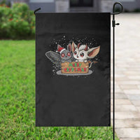Mothman And Jersey Devil Garden Flag Merry Cryptmas Funny Holiday Gift - Wonder Print Shop