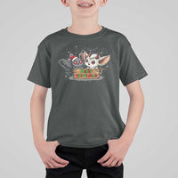 Mothman And Jersey Devil T Shirt For Kid Merry Cryptmas Funny Holiday Gift - Wonder Print Shop