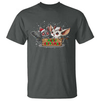 Mothman And Jersey Devil T Shirt Merry Cryptmas Funny Holiday Gift - Wonder Print Shop