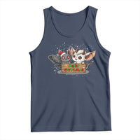 Mothman And Jersey Devil Tank Top Merry Cryptmas Funny Holiday Gift - Wonder Print Shop