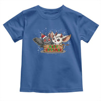 Mothman And Jersey Devil Toddler T Shirt Merry Cryptmas Funny Holiday Gift - Wonder Print Shop