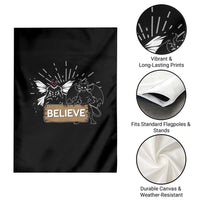 Mothman Jersey Devil Garden Flag Believe Cryptid Folklore Gift - Wonder Print Shop