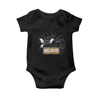 Mothman Jersey Devil Baby Onesie Believe Cryptid Folklore Gift - Wonder Print Shop