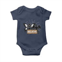 Mothman Jersey Devil Baby Onesie Believe Cryptid Folklore Gift - Wonder Print Shop