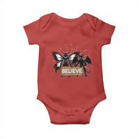 Mothman Jersey Devil Baby Onesie Believe Cryptid Folklore Gift - Wonder Print Shop