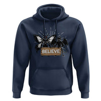 Mothman Jersey Devil Hoodie Believe Cryptid Folklore Gift - Wonder Print Shop